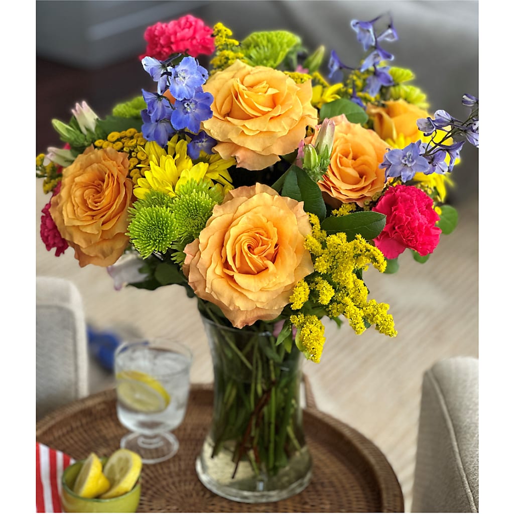 Bold & Bright – A Florist Original –  Isbill Floral Gallery, Cleveland TN